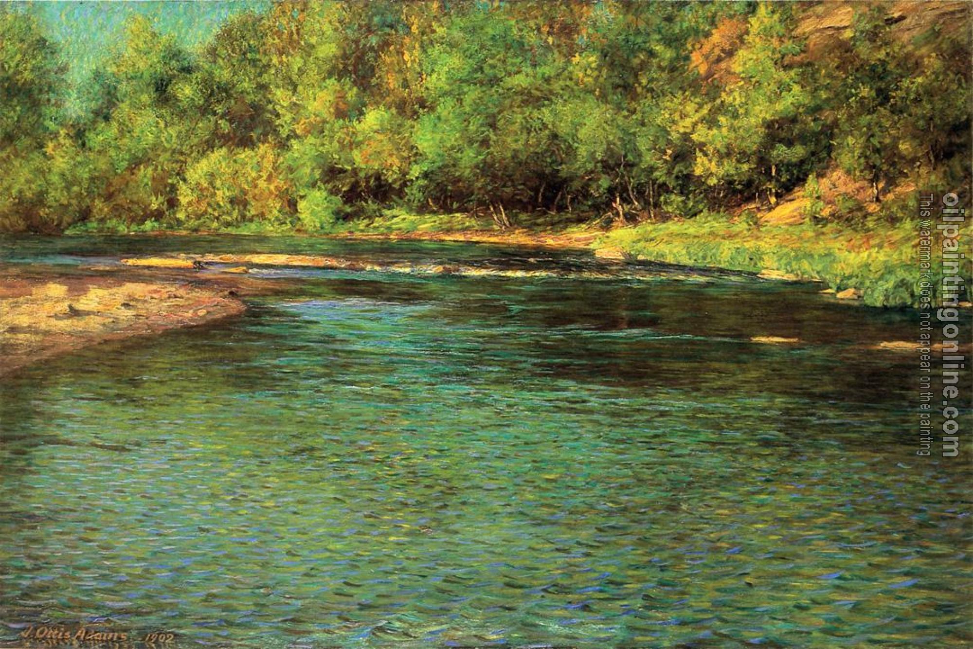 Adams, John Ottis - Iridescence of a Shallow Stream